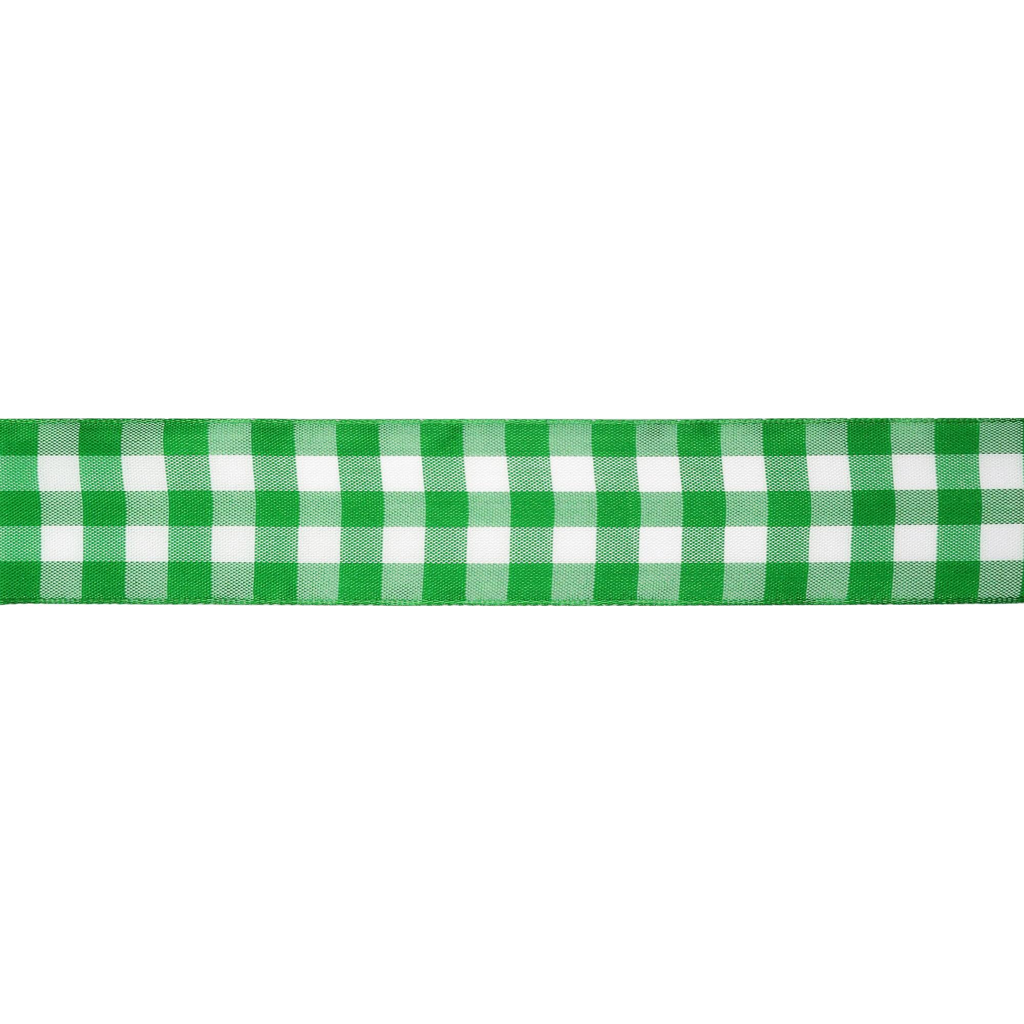 1.5" x 3yd. Wired Checkered Ribbon by Celebrate It